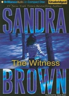 The Witness by Sandra Brown 2009, CD, Unabridged
