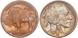 5 Cents, 1920, Buffalo Nickel