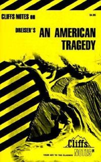 American Tragedy by Cliffs Notes Staff 1974, Paperback