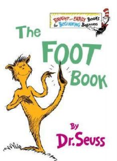 The Foot Book by Dr. Seuss 1968, Hardcover