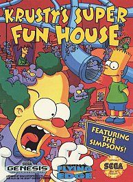 Krustys Super Fun House Sega Genesis, 1993