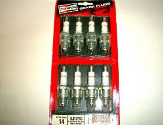 NEW RJ12YC CHAMPION SPARK PLUGS 1950s 1960s BUICK CADILLAC CHEVY 