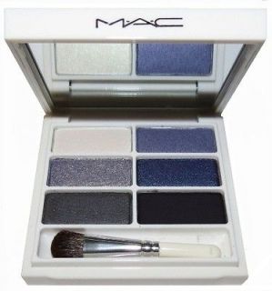GREAT PRICE* MAC 6 Snowglobe Eye Shadow Palette   Cool u/b