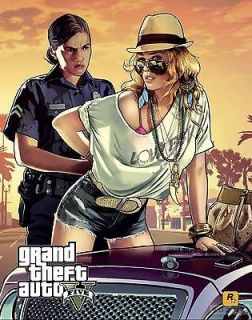 Grand Theft Auto V (Five, 5) Double Sided Poster   New   XBox 360, PS3 