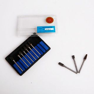 Newly listed 10pcs/1set Tungsten Steel Burs Burrs Drills 3mm drilling 