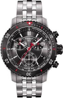 New TISSOT T Sport PRS200 Black Dial Wristwatches Men T067.417.21.051 