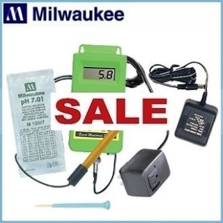 milwaukee sms122 ph controller for co2 dosing monitor time left