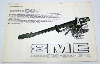 SME Series 300 models 309 310 312 tone arm brochure (copy) vintage hi 