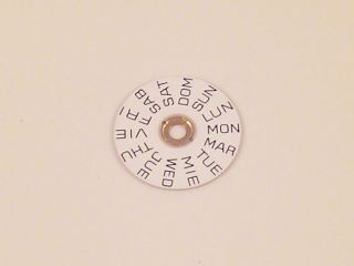 swiss made for eta 2836 watch replacement day dial ring