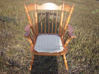 tell city chair company vintage maple chair 