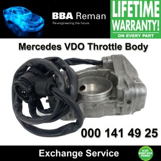   VDO Throttle Body Actuator 000 141 49 25 Exchange Service 0001414925