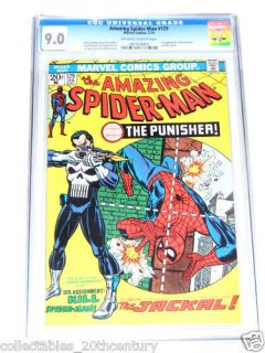 AMAZING SPIDER MAN#129 CGC   1st PUNISHER APPEARANCE,TOP 10 BRONZE 