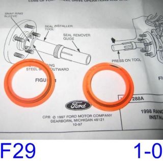 Ford Explorer Ranger F250 Front Axle Retainer Rings OEM Ford NEW (F29 
