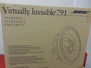 Bose Virtually Invisible 791 Main / Stereo Speakers (Pair) New