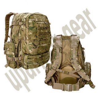 Multicam MOLLE 3DAY Assault Patrol Pack Hiking Backpack CONDOR #125