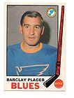 1969 O PEE CHEE HCK 176 BARCLAY PLAGER PSA 9 MINT RARE
