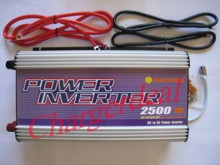 NEW Stackable 2500W Power Inverter 12V 24V 48V DC to 240V OR 120V AC 