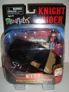 Minimates Knight Rider KITT Michael David Hasselhoff K.I.T.T. CHEAP 