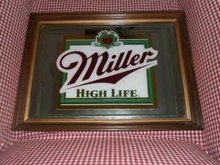 miller high life mirror time left $ 25 99 0