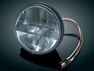 Kuryakyn 2249 Phase 7 LED Headlamp 7 Headlight for Harley Models