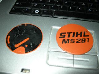 ms 291 ms291 stihl chainsaw model tag name plate new