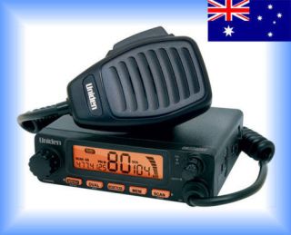 NEW Uniden UHF CB Radio 477mhz 5W 77ch 18km Range 3yr Warranty Compact 