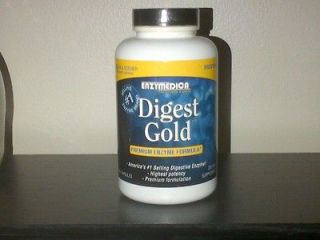 ENZYMEDICA DIGEST GOLD PREMIUM ENZYME FORMULA NEW SEALED 240 CAPSULES