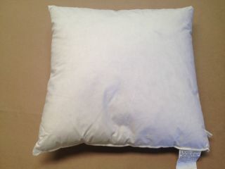 NEW 240 TC White Goose DOWN / FEATHER 10/90 Pillow Forms   Several 