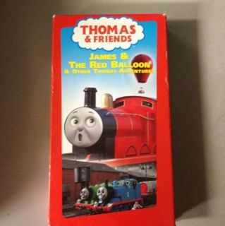 Thomas & Friends VHS JAMES & THE RED BALLOON and 6 Other Thomas the 