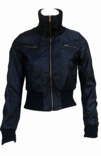 new women s pu leather motorcycle jacket more options size