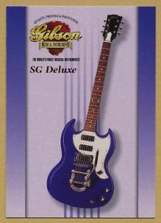 sg deluxe gibson guitar card series 1 25 time left