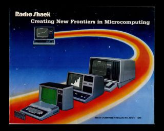 radio shack trs 80 computer catalog manual 