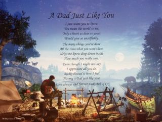 DAD POEM PERSONALIZED GIFT IDEAS FOR BIRTHDAY, CHRISTMAS, FATHERS DAY
