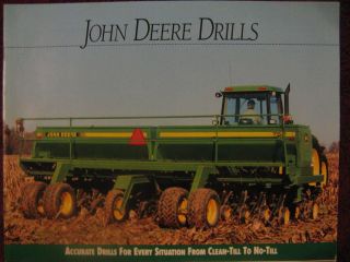 John Deere 450 455 500 9400 750 455 Clean Till To No Till Drill 