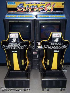 sega super gt arcade machine great shape look time left