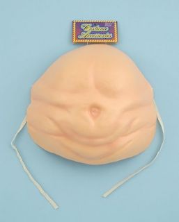 belly stomach fat wrinkle funny costume accessory new