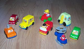 McDonalds Fisher Price Little People Happy Meal 8 Piece toy lot
