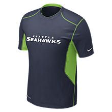    20 Fitted Short Sleeve NFL Seahawks Mens Shirt 474320_419_A