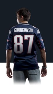   Rob Gronkowski Mens Football Home Limited Jersey 468929_423_B_BODY