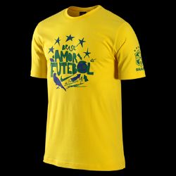 Nike Brasil CBF Core Mens Soccer T Shirt Reviews & Customer Ratings 
