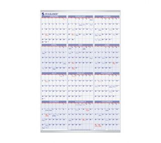   AT A GLANCE Recycled Yearly Wall Calendar, Large Wall, 2013 (PM12 28