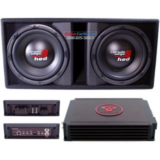 HEDSP212 SX500 1 Bass Package Dual 12 600W Sub 500W Monoblock