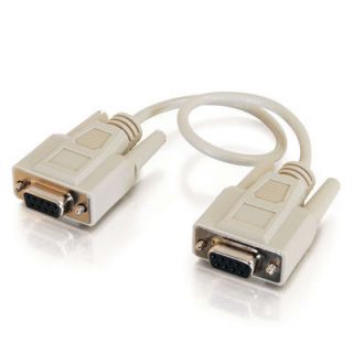 6ft DB9 Female Female Null Modem Cable