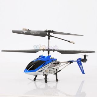 RTF Infrared 2 5CHANNEL LED 2 5CH RC Remote Control Helicopter Blue 