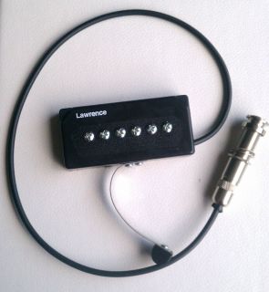 LAWRENCE A 345 ACOUSTIC GUITAR PICKUP BAJO SEXTO QUINTO 1 4 FEMALE 