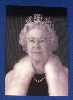 Queen Elizabeth II Hologram image 3D lenticular stereoview ultimate 