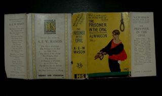 1932 Prisoner in The Opal Mason Novel Fiction D Jacket
