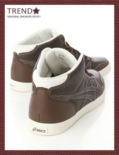 BN ASICS AARON MT LE DX Brown/Brown Shoes #24