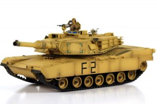 Vs Tank Pro 1 24 Scale US M1A2 Abrams Desert Camouflage RC Battle Tank 