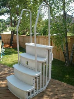 Main Access Above Ground Pool Ladder Steps
